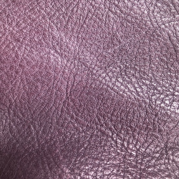 Purple leather boots - Picture 8 of 12